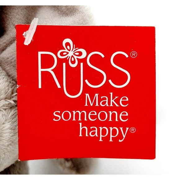 Russ Lil Peepers "Gazoo" the Elephant Vintage Collectible Plush 8 inch - Picture 6 of 6